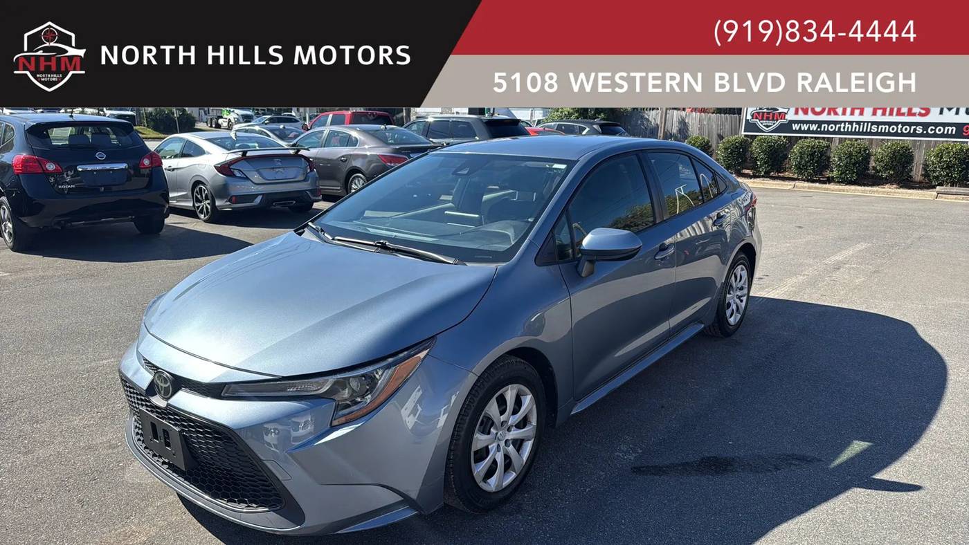 2020 Toyota Corolla LE — Sedan — 147,573 mi — Raleigh, NC