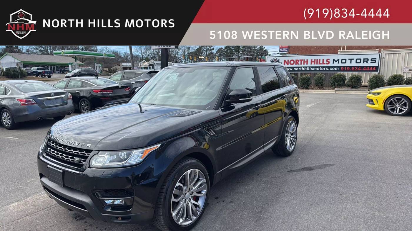 2015 Land Rover Range Rover Sport Supercharged — SUV — 60,791 mi — Raleigh, NC