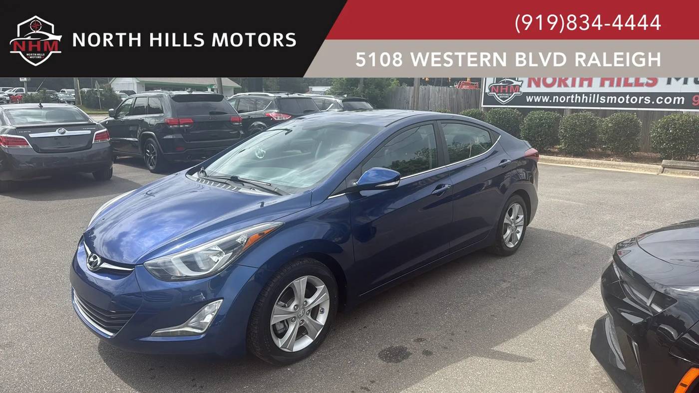2016 Hyundai Elantra Value Edition — Sedan — 68,210 mi — Raleigh, NC