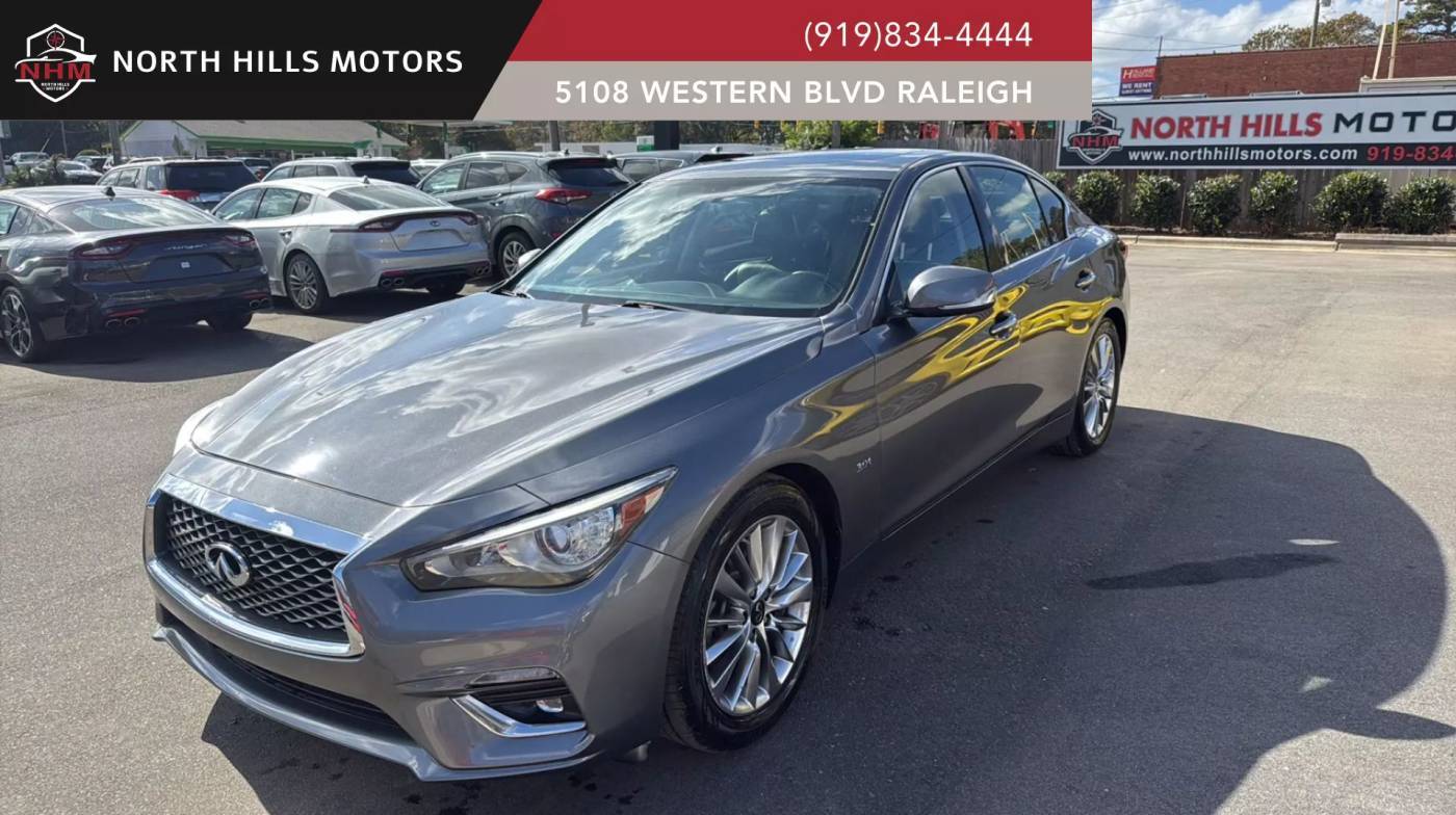 2020 INFINITI Q50 3.0t LUXE — Sedan — 118,584 mi — Raleigh, NC