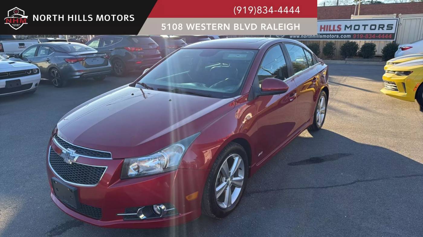 2014 Chevrolet Cruze 2LT — Sedan — 50,945 mi — Raleigh, NC