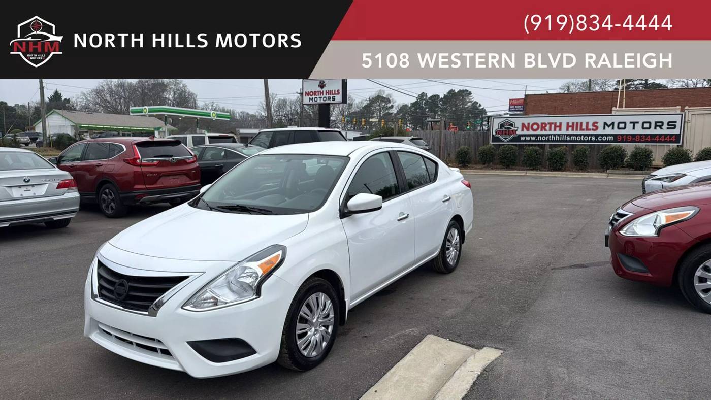 2018 Nissan Versa SV — Sedan — 61,969 mi — Raleigh, NC
