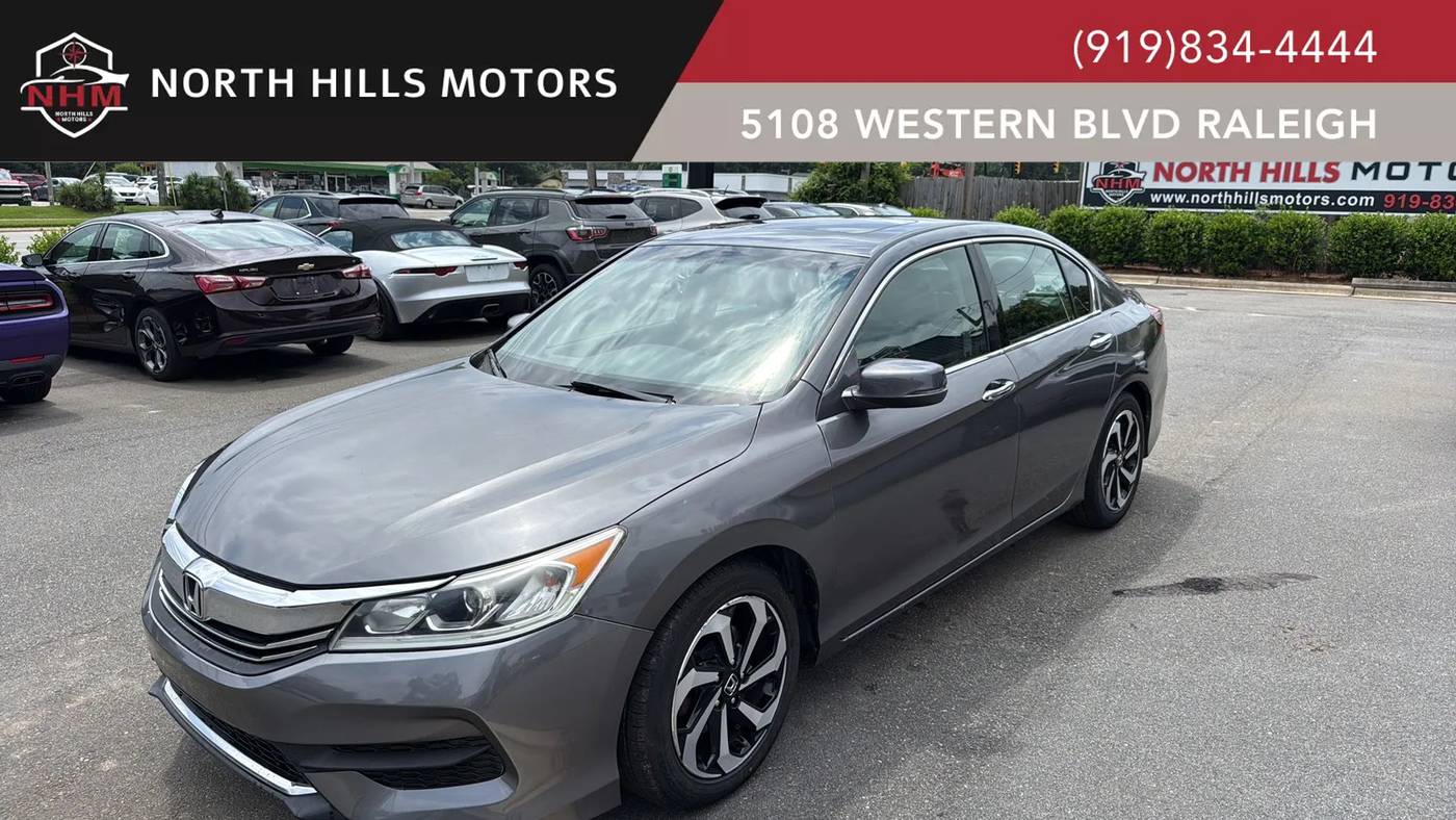 2017 Honda Accord EX-L V6 — Sedan — 90,477 mi — Raleigh, NC