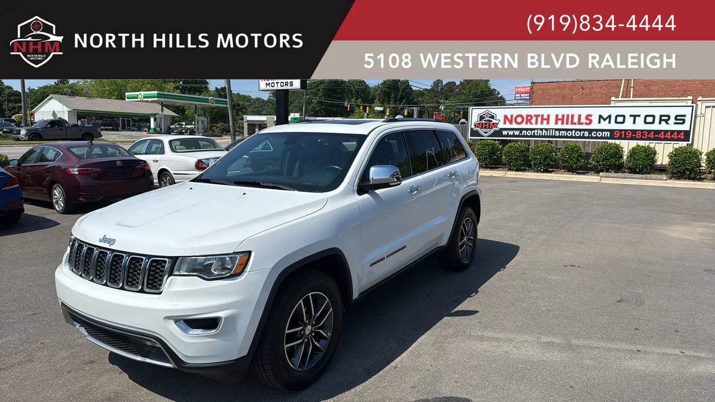 2017 Jeep Grand Cherokee Limited — SUV — 114,429 mi — Raleigh, NC