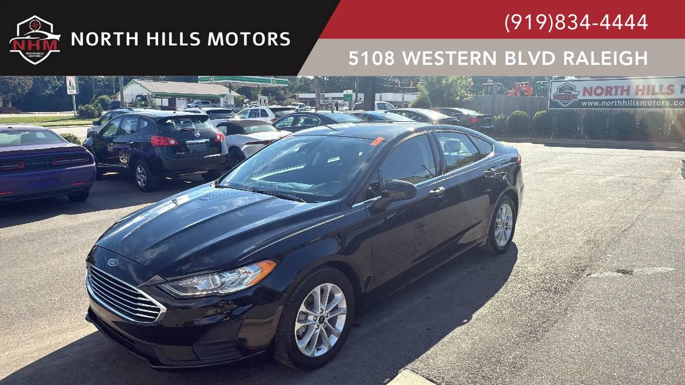 2019 Ford Fusion SE — Sedan — 86,115 mi — Raleigh, NC