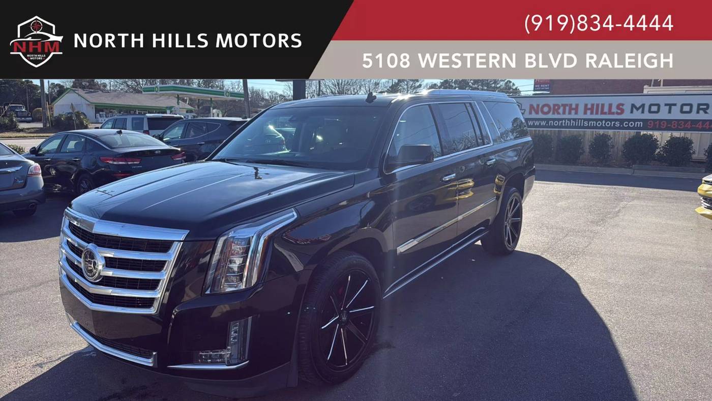 2015 Cadillac Escalade Premium — SUV — 107,548 mi — Raleigh, NC
