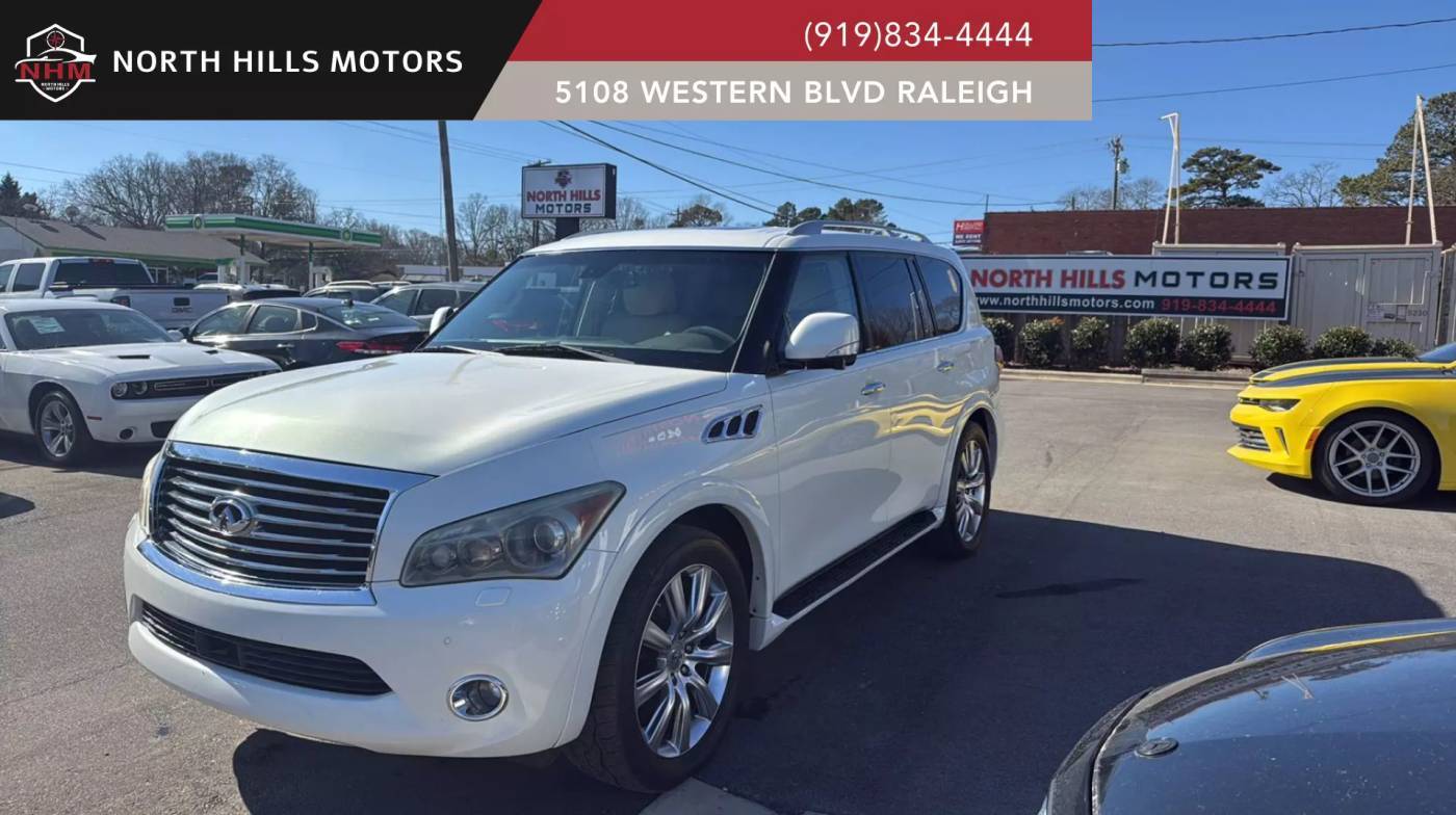 2012 INFINITI QX56 7-passenger — SUV — 177,456 mi — Raleigh, NC