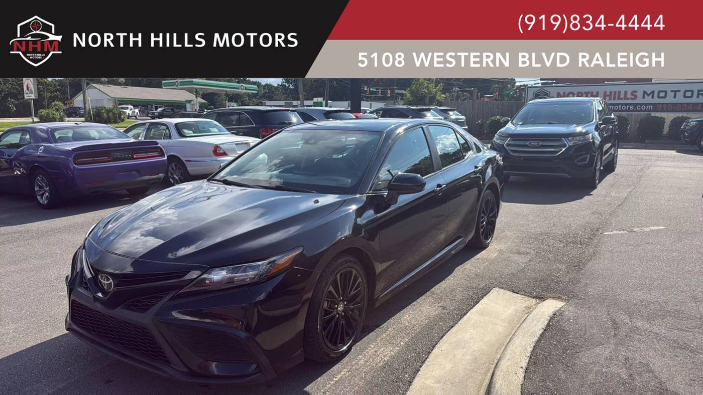 2021 Toyota Camry SE Nightshade — Sedan — 131,572 mi — Raleigh, NC