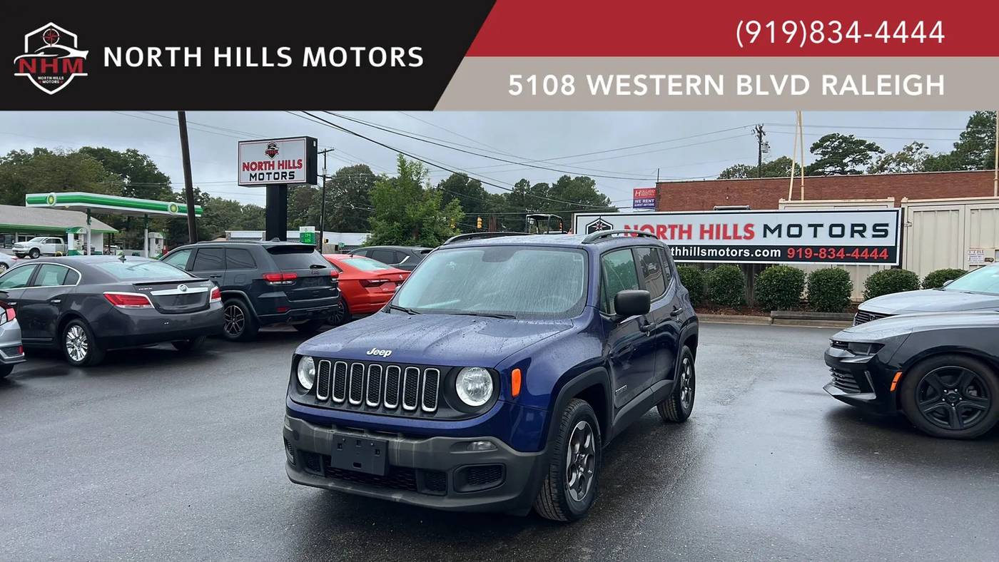 2017 Jeep Renegade Sport — SUV — 75,447 mi — Raleigh, NC