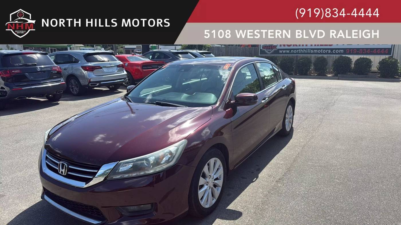 2015 Honda Accord EX-L V6 — Sedan — 143,951 mi — Raleigh, NC