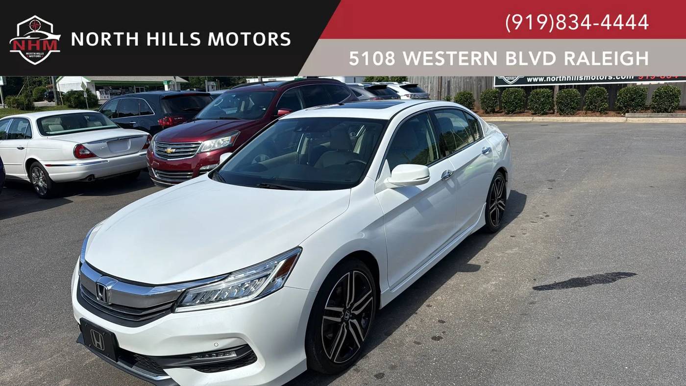 2017 Honda Accord Touring — Sedan — 136,093 mi — Raleigh, NC