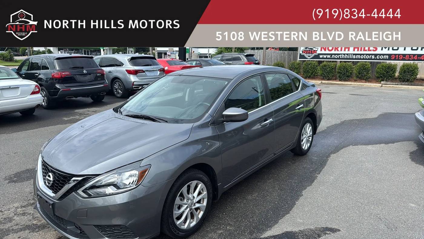2019 Nissan Sentra SV — Sedan — 80,086 mi — Raleigh, NC