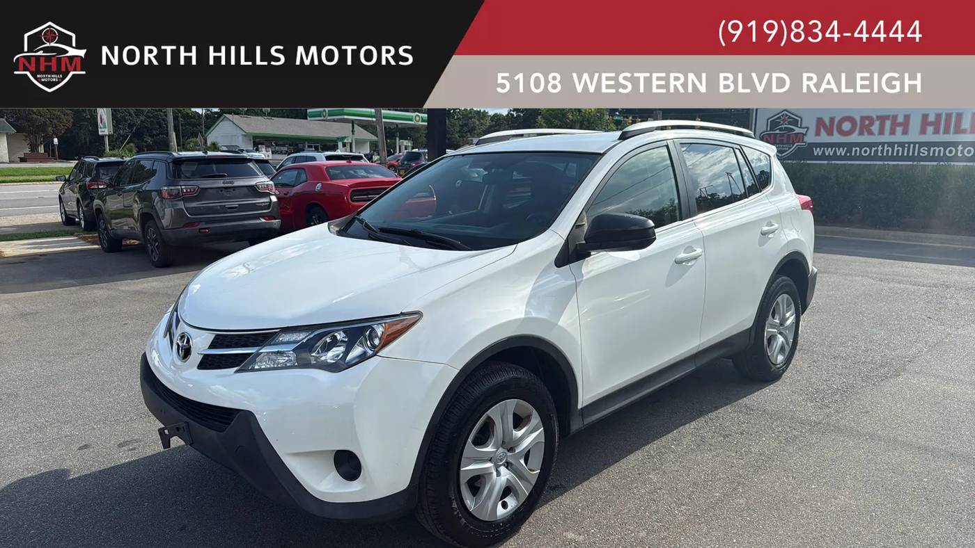 2014 Toyota RAV4 LE — SUV — 119,120 mi — Raleigh, NC