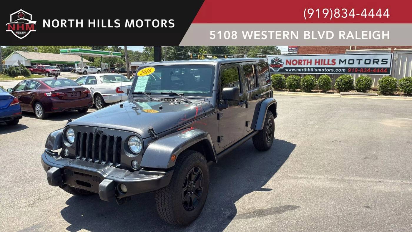2016 Jeep Wrangler Backcountry — SUV — 131,779 mi — Raleigh, NC