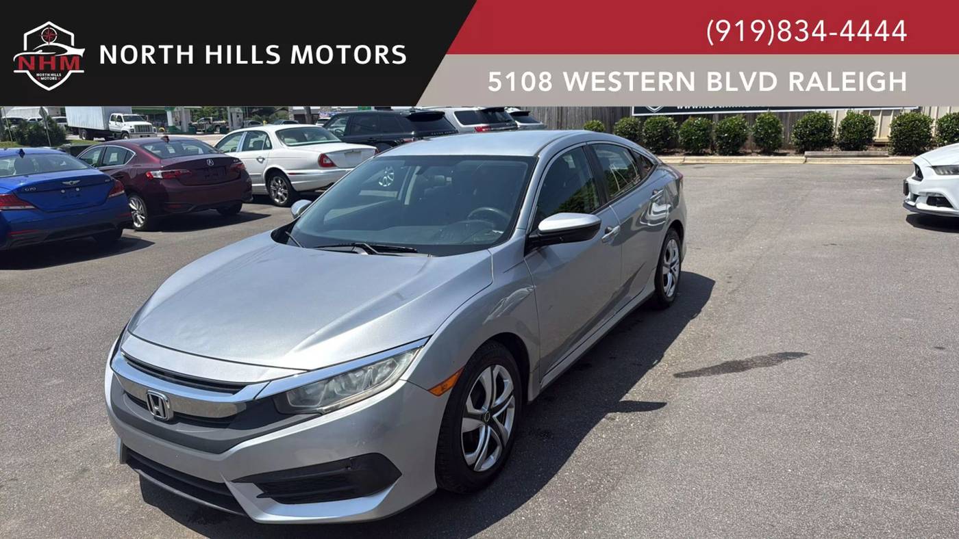 2017 Honda Civic LX — Sedan — 101,502 mi — Raleigh, NC