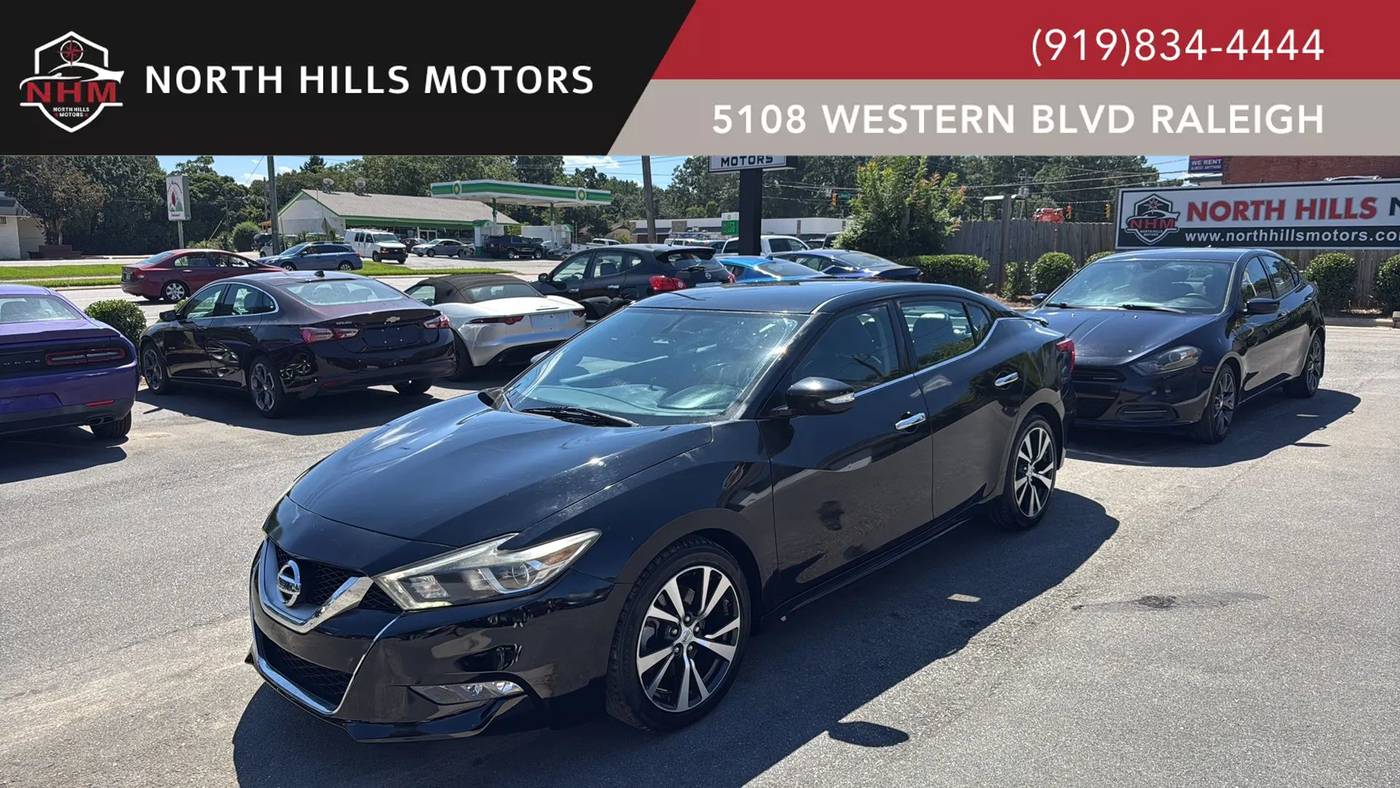 2018 Nissan Maxima SV — Sedan — 82,778 mi — Raleigh, NC
