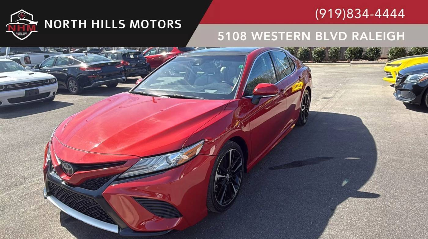 2019 Toyota Camry XSE — Sedan — 117,969 mi — Raleigh, NC