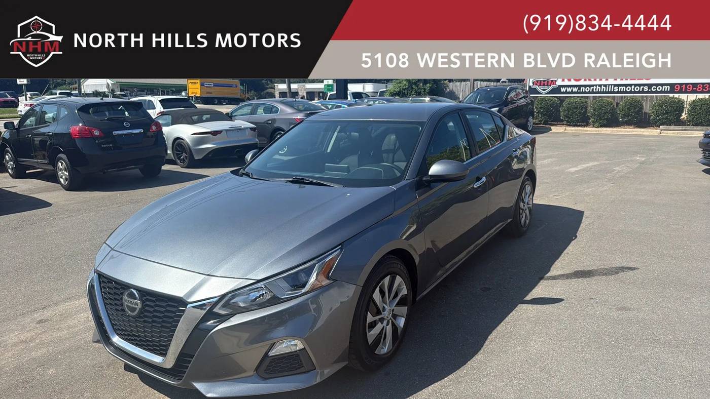 2020 Nissan Altima S — Sedan — 105,511 mi — Raleigh, NC