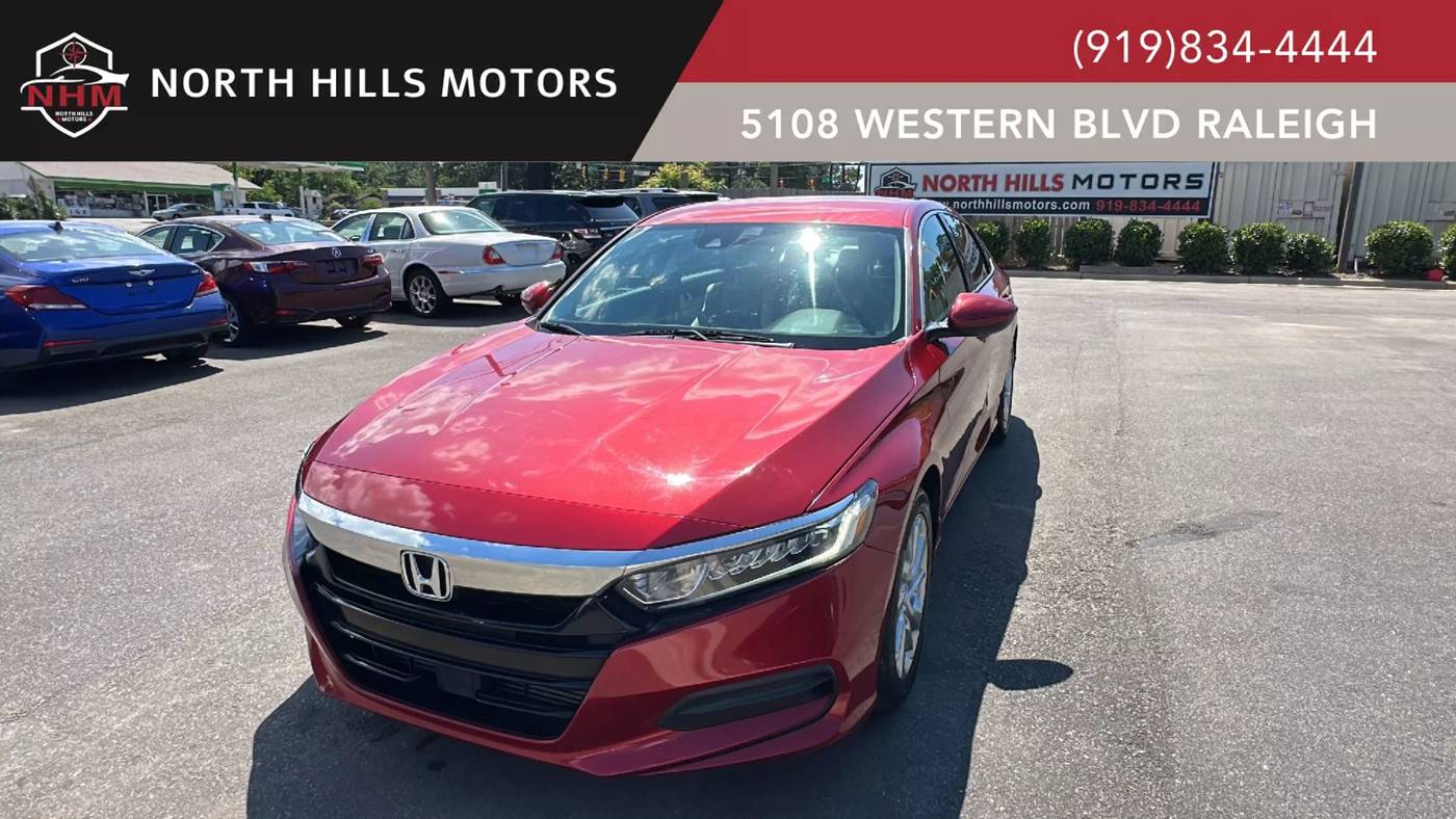 2019 Honda Accord LX — Sedan — 105,443 mi — Raleigh, NC