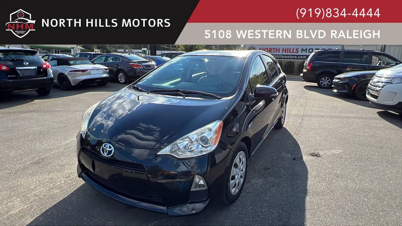 2013 Toyota Prius c One — Hatchback — 84,460 mi — Raleigh, NC