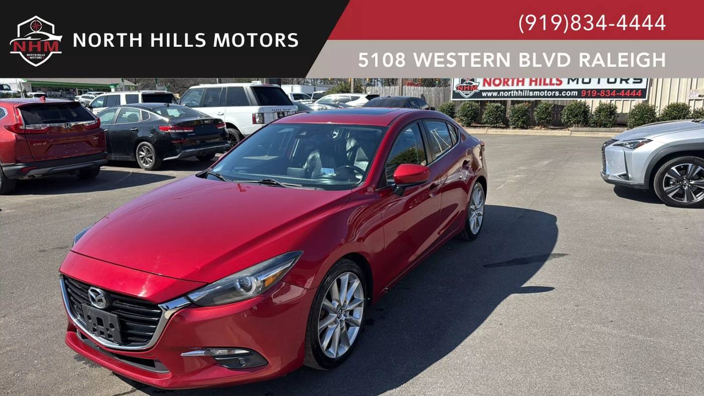 2017 Mazda Mazda3 Grand Touring — Sedan — 116,828 mi — Raleigh, NC