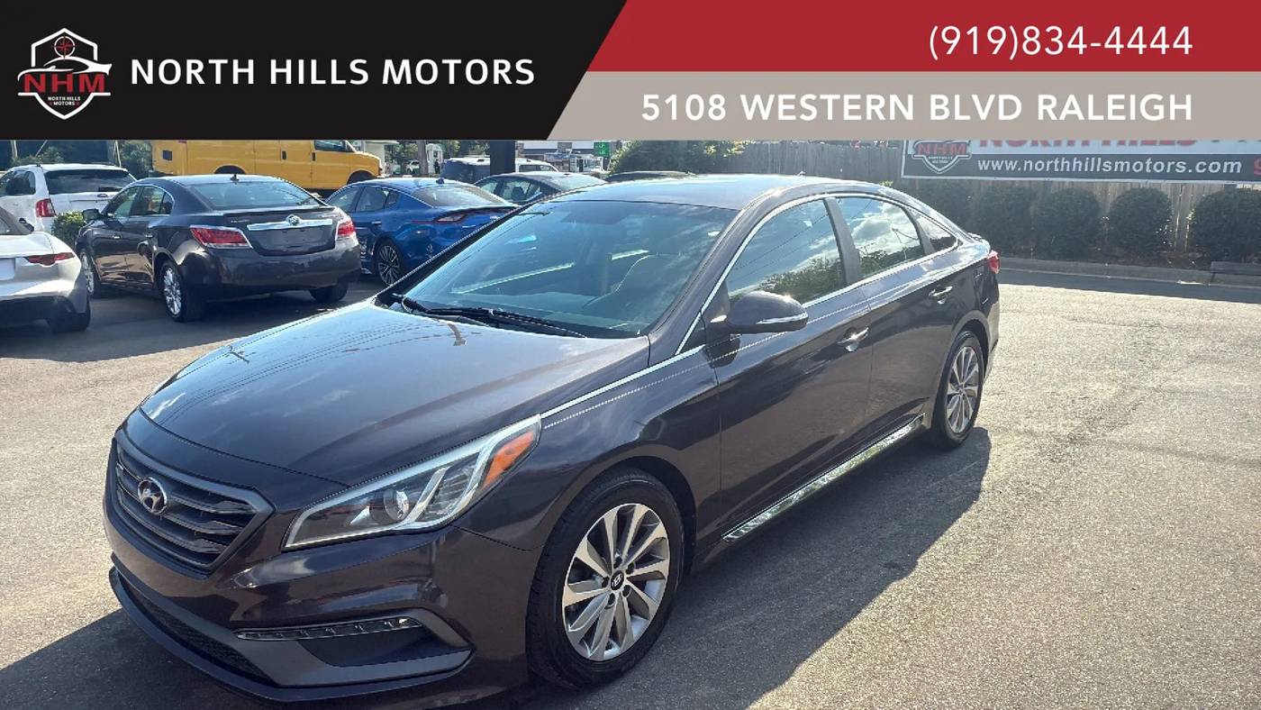 2017 Hyundai Sonata Sport — Sedan — 79,799 mi — Raleigh, NC