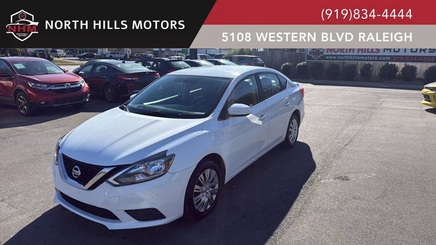 2017 Nissan Sentra SV — Sedan — 94,267 mi — Raleigh, NC