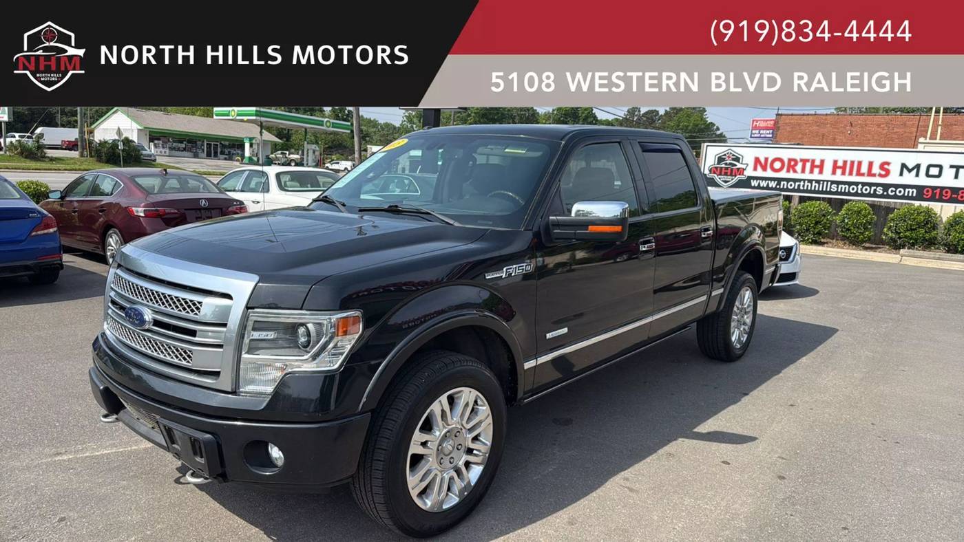2013 Ford F-150 Platinum — Pickup Truck — 147,620 mi — Raleigh, NC