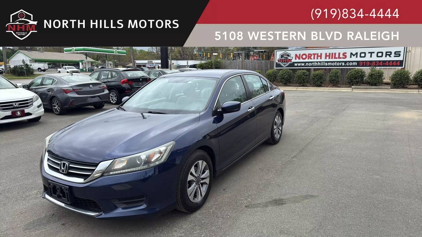 2015 Honda Accord LX — Sedan — 125,836 mi — Raleigh, NC