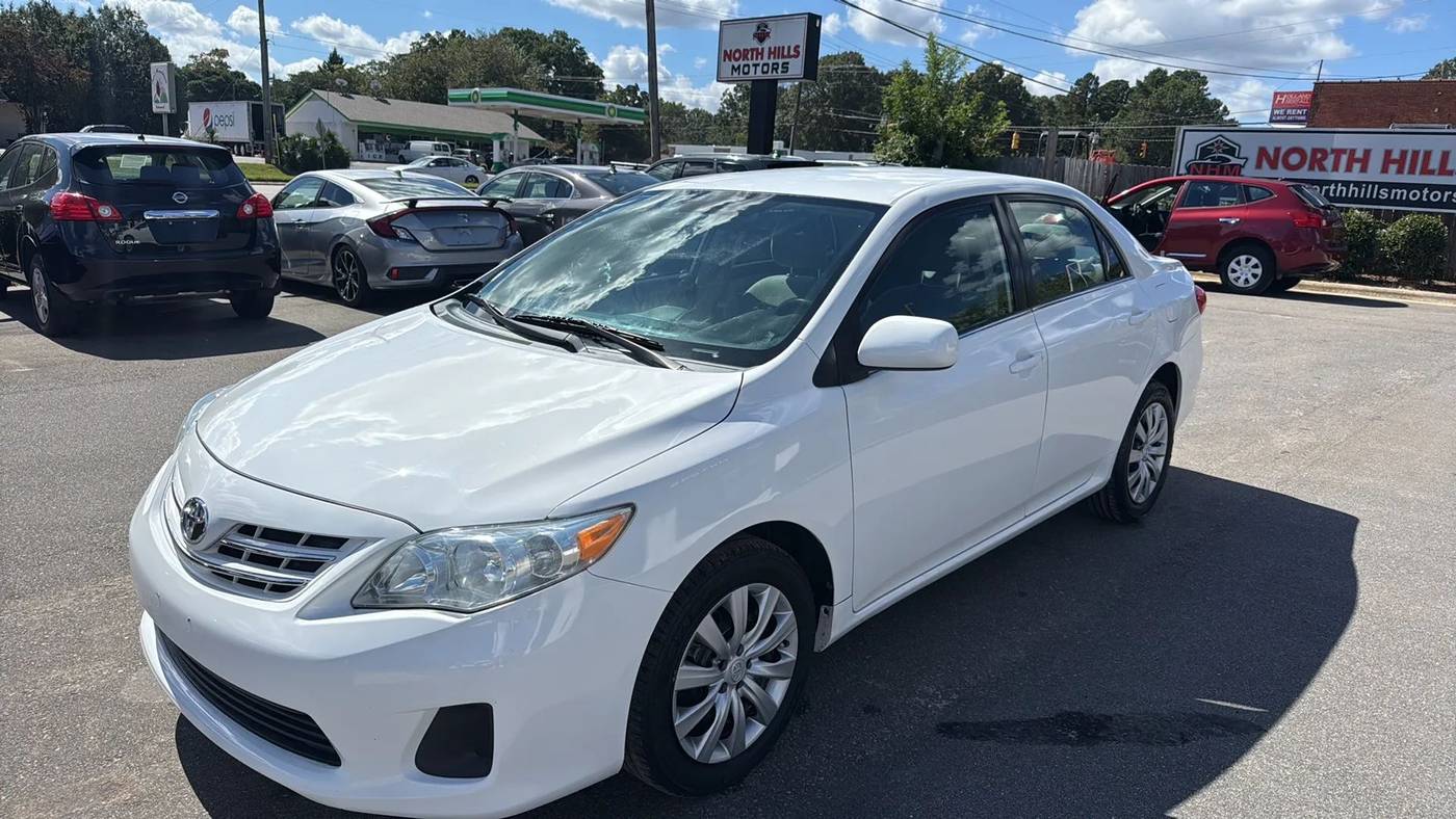 2013 Toyota Corolla LE — Sedan — 98,574 mi — Raleigh, NC