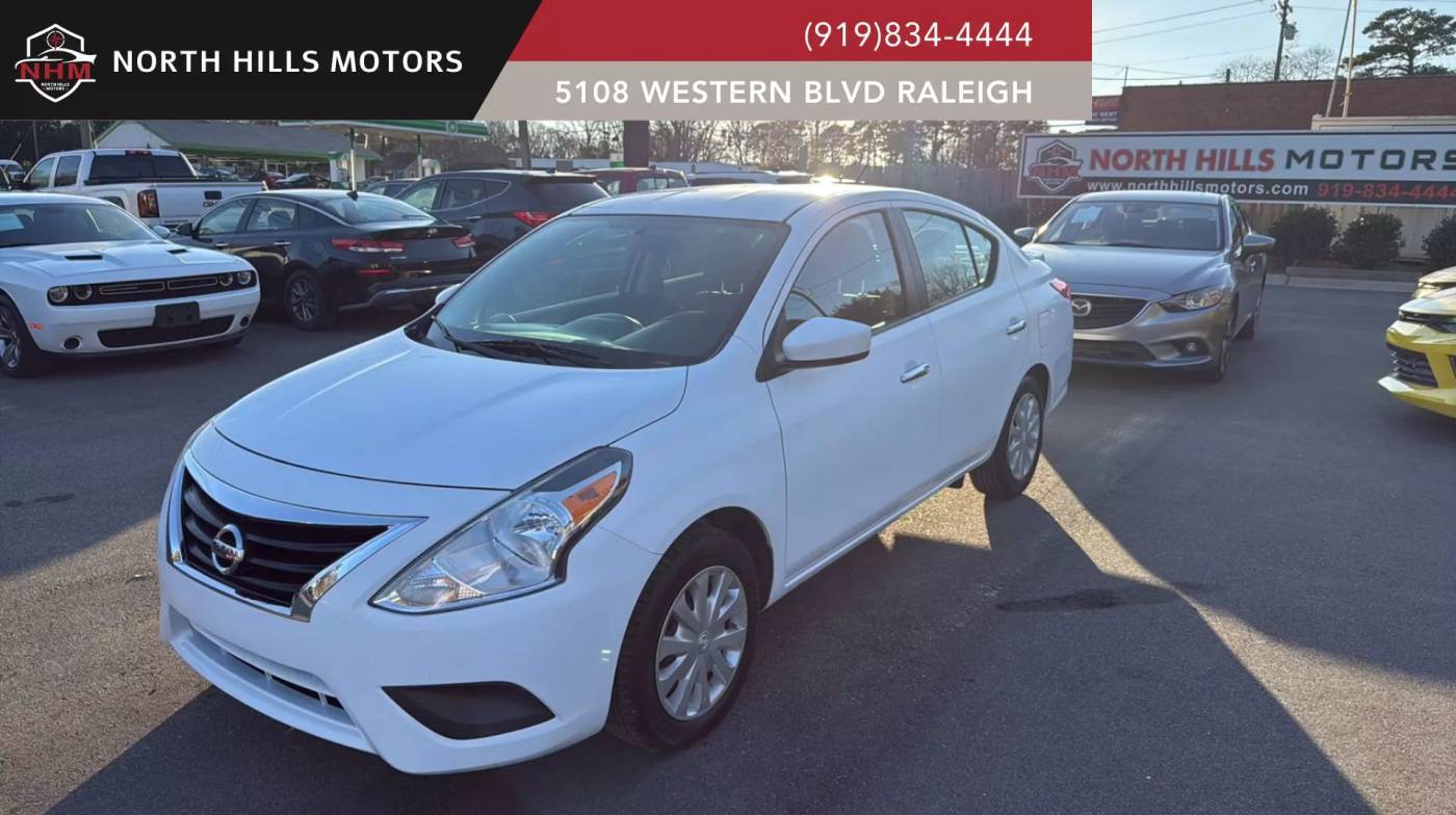 2017 Nissan Versa 1.6 SV — Sedan — 57,121 mi — Raleigh, NC