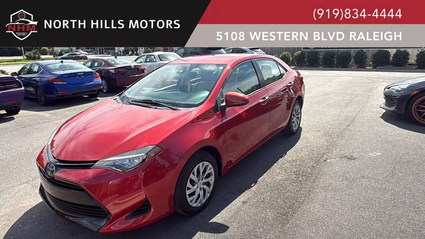 2017 Toyota Corolla LE — Sedan — 42,629 mi — Raleigh, NC