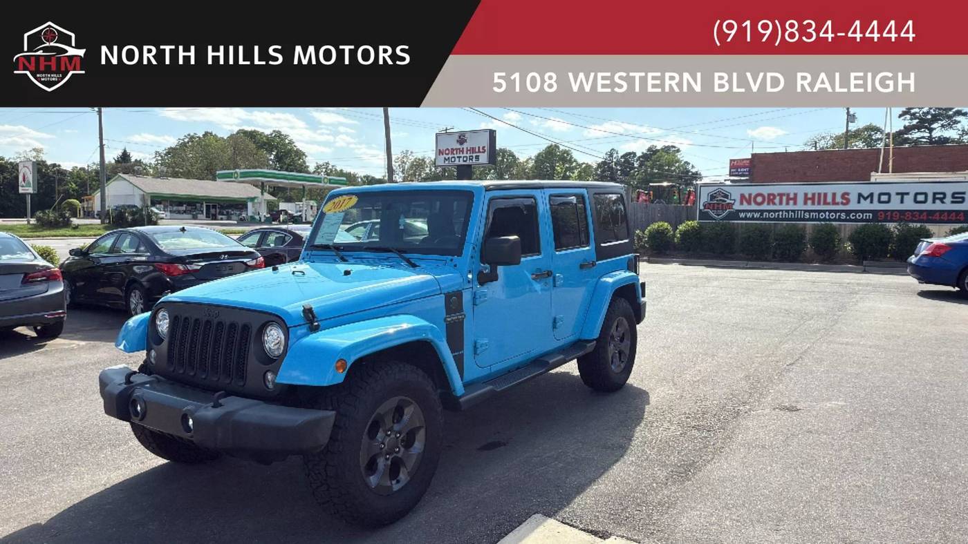 2017 Jeep Wrangler Freedom — SUV — 102,405 mi — Raleigh, NC