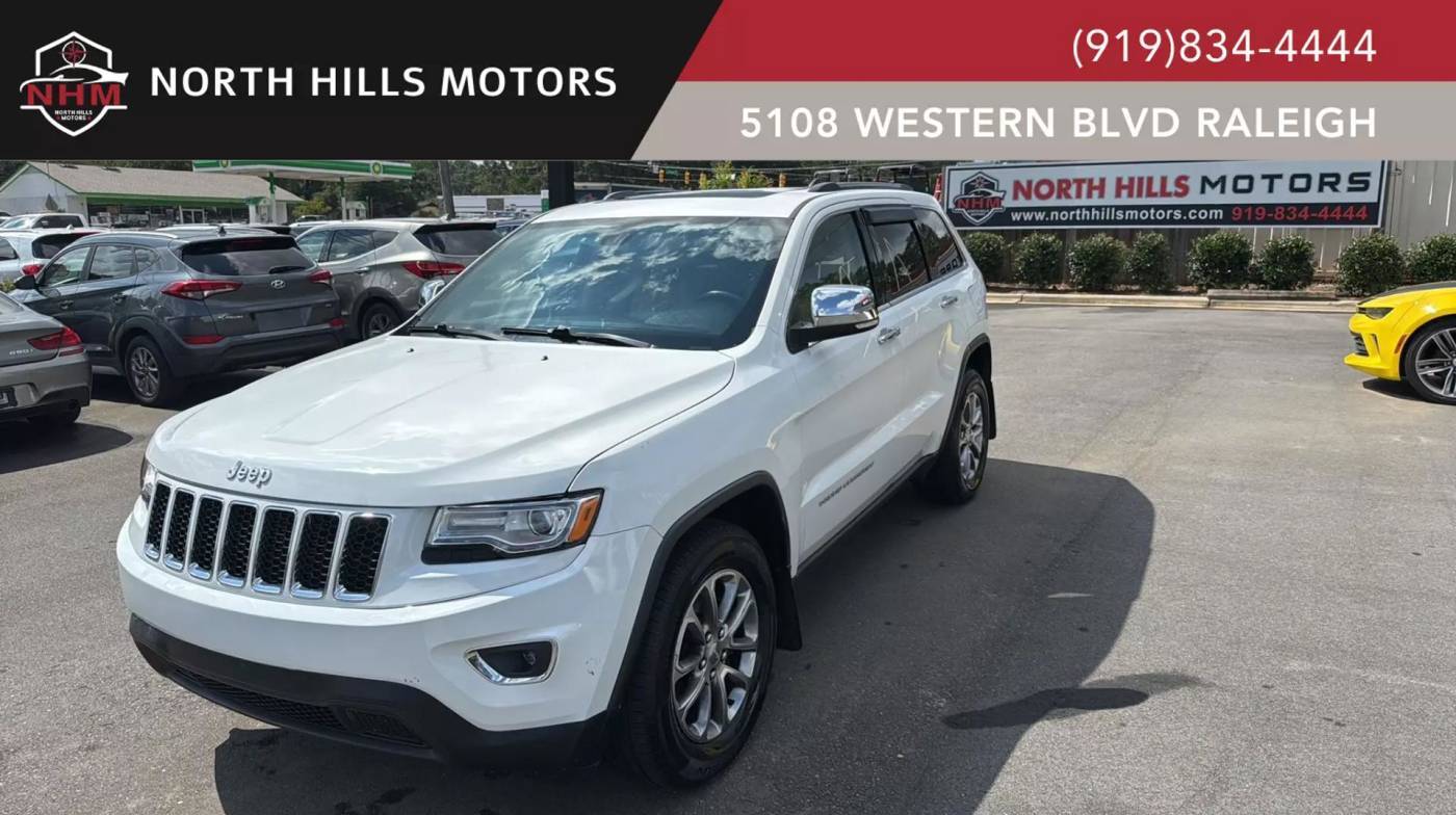 2014 Jeep Grand Cherokee Limited — SUV — 134,677 mi — Raleigh, NC
