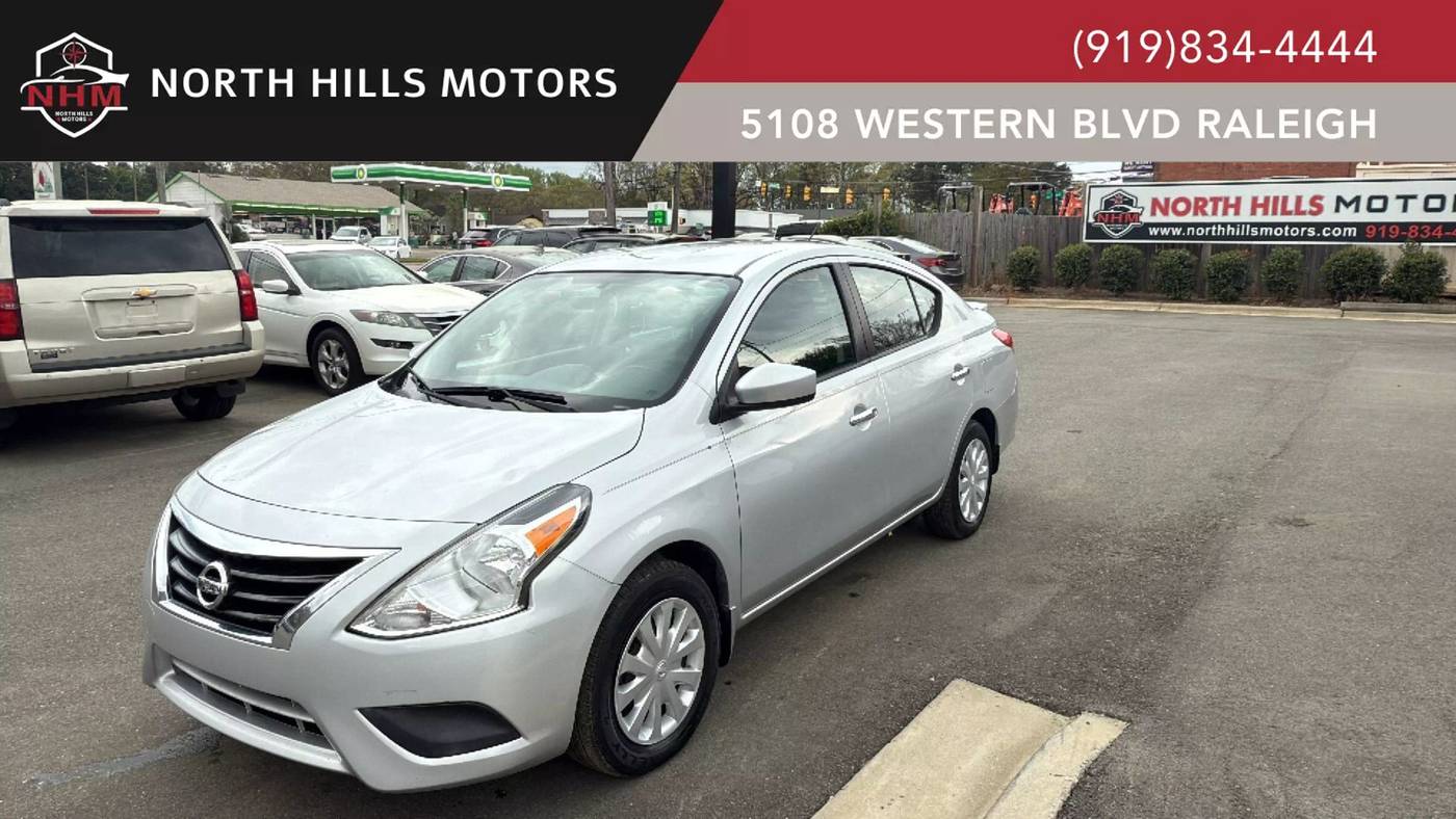 2019 Nissan Versa SV — Sedan — 78,764 mi — Raleigh, NC