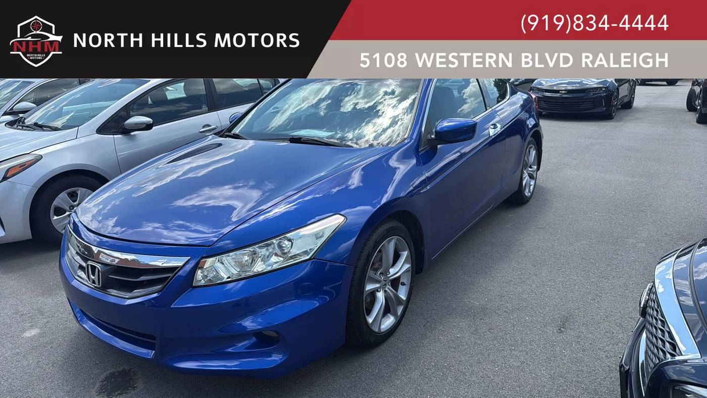 2011 Honda Accord EX-L V6 — Coupe — 181,169 mi — Raleigh, NC