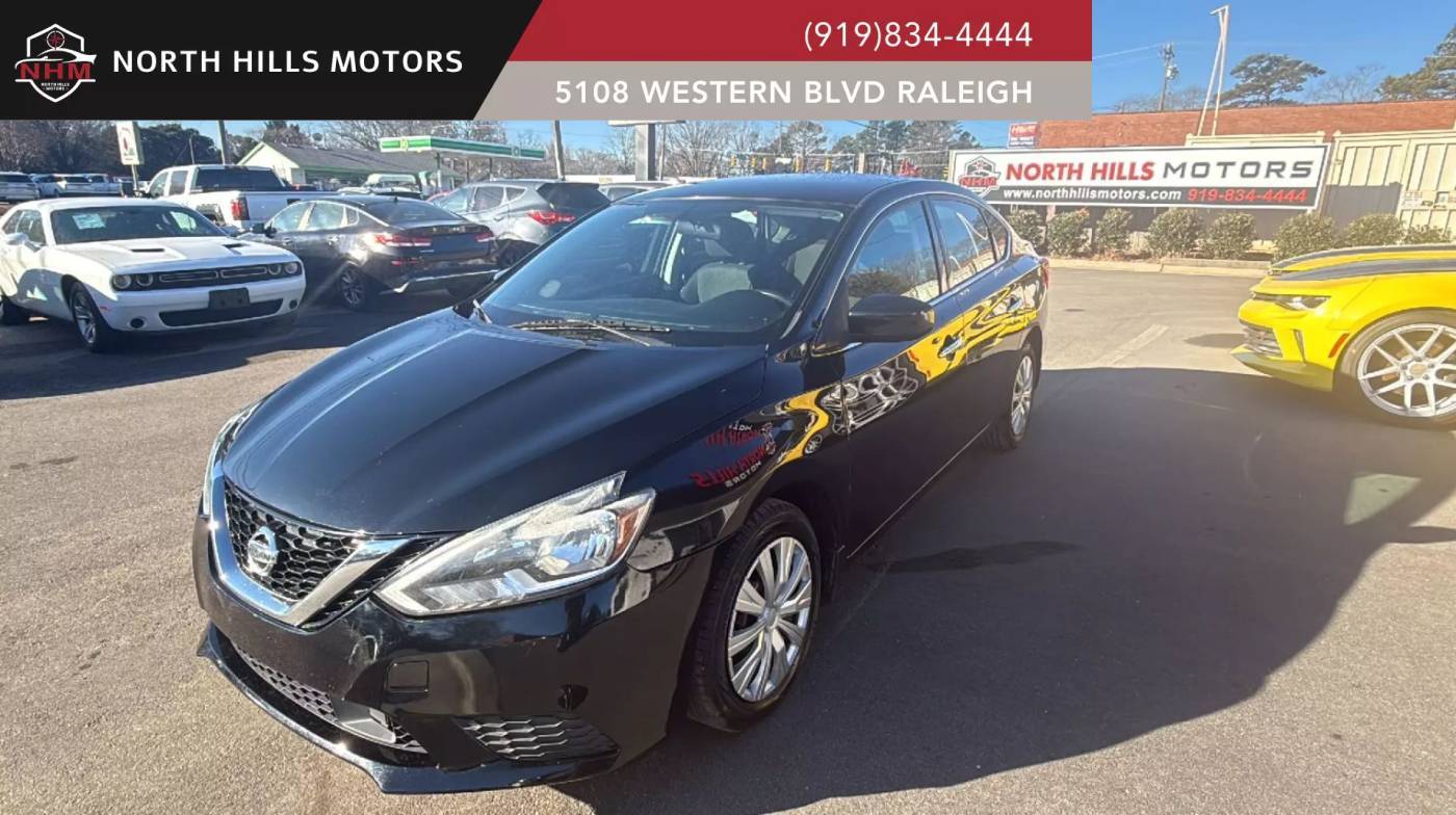 2019 Nissan Sentra S — Sedan — 84,801 mi — Raleigh, NC