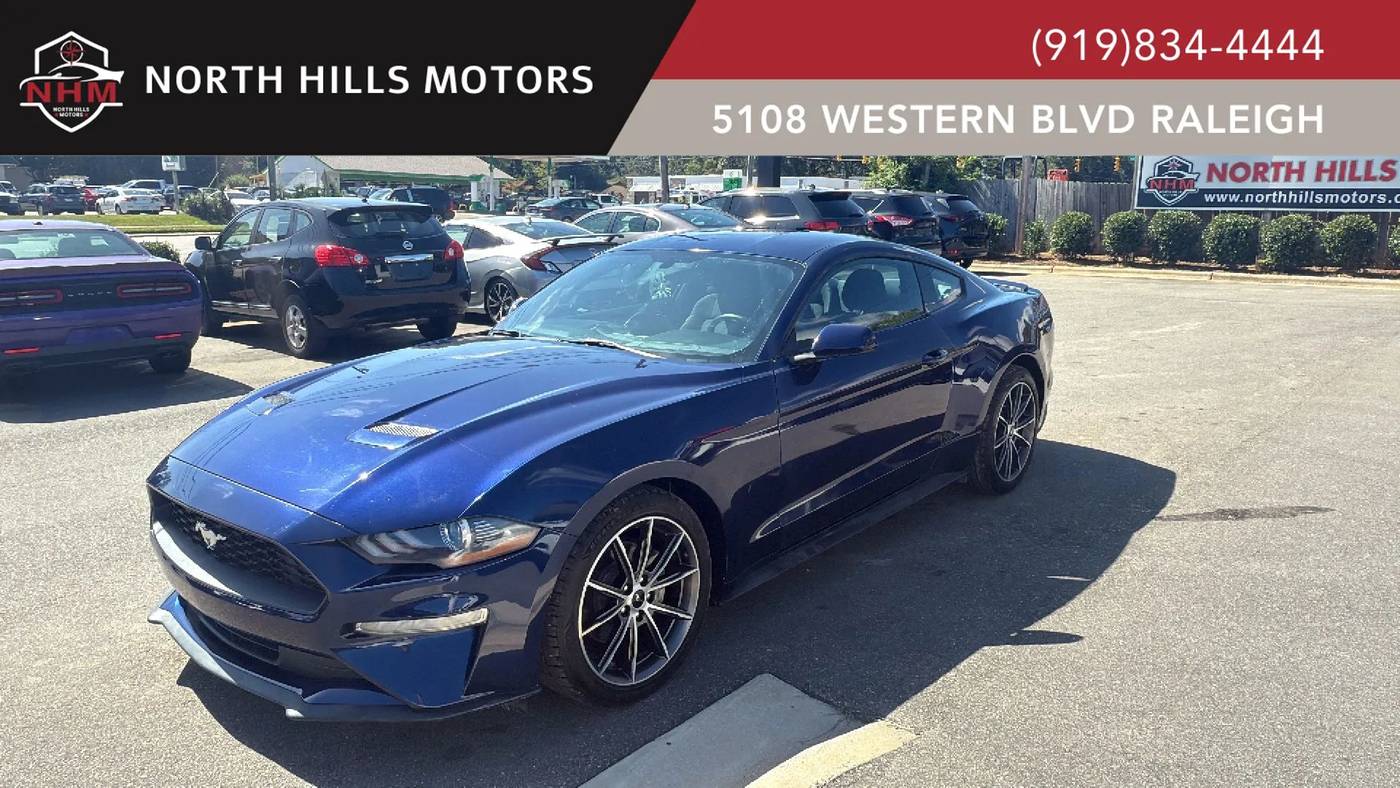 2018 Ford Mustang EcoBoost — Coupe — 55,206 mi — Raleigh, NC