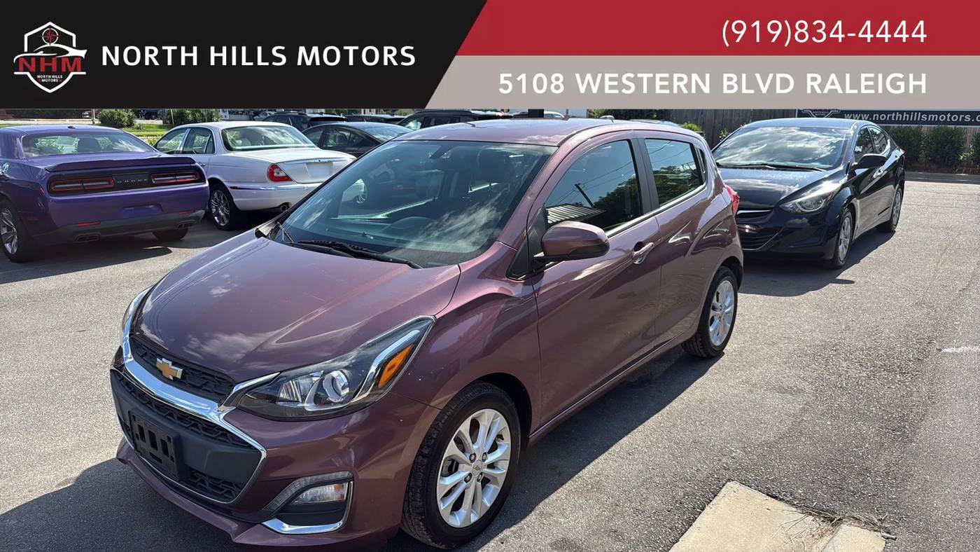 2019 Chevrolet Spark 1LT — Hatchback — 85,613 mi — Raleigh, NC
