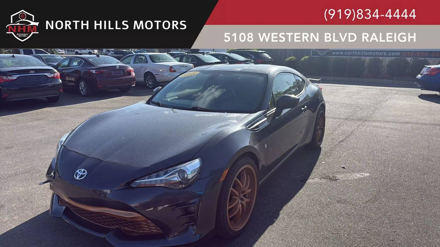 2018 Toyota 86 Base — Coupe — 93,112 mi — Raleigh, NC
