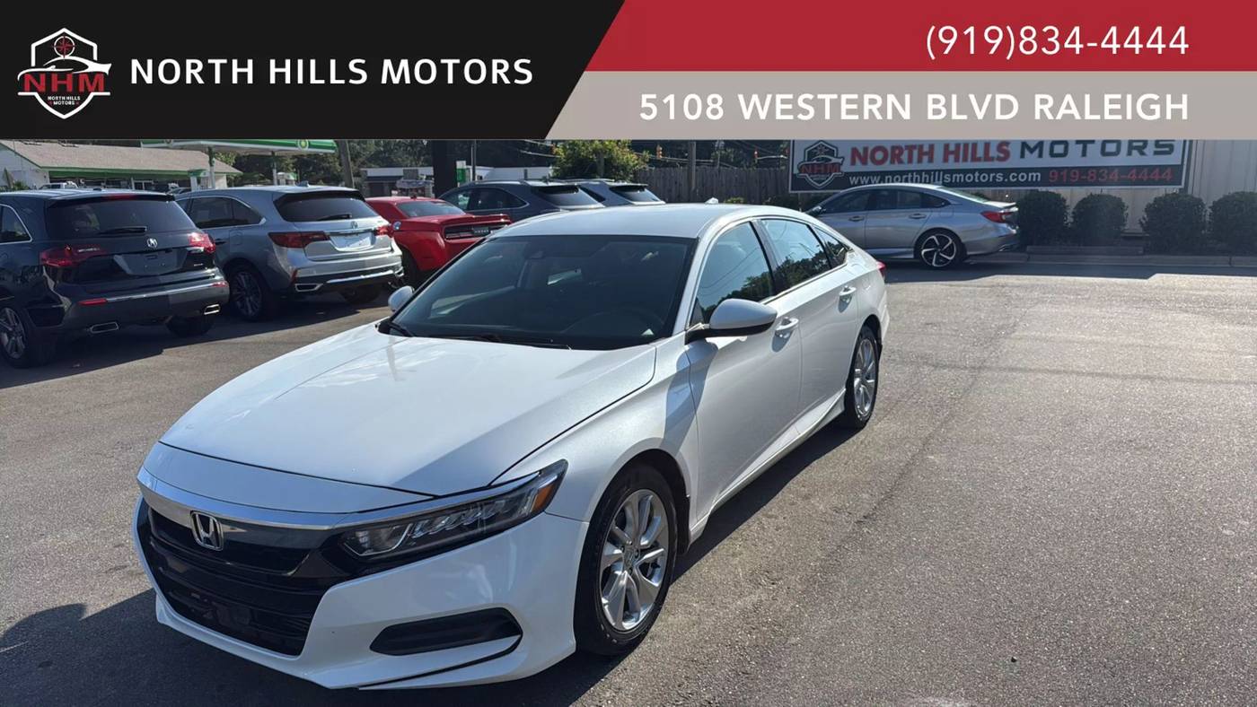 2019 Honda Accord LX — Sedan — 128,474 mi — Raleigh, NC