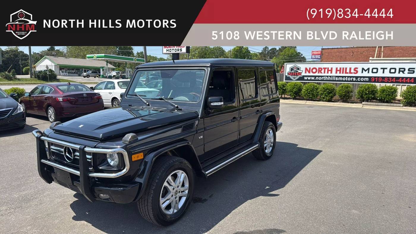 2011 Mercedes-Benz G-Class G 550 — SUV — 138,712 mi — Raleigh, NC