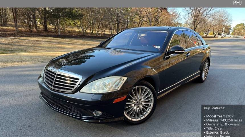 2007 Mercedes-Benz S-Class S 550 — Sedan — 143,300 mi — Raleigh, NC
