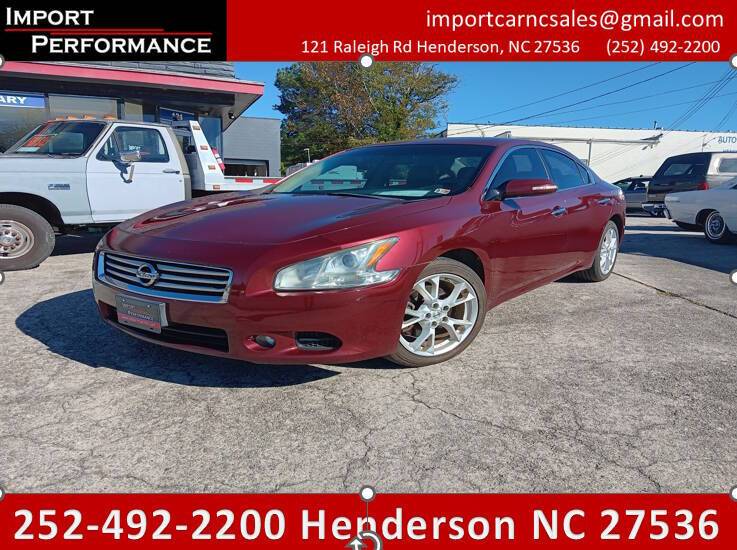 2013 Nissan Maxima S — Sedan — 134,478 mi — Raleigh, NC