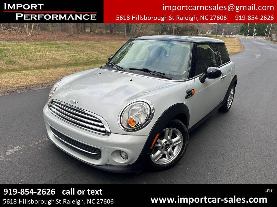 2012 MINI Hardtop Cooper — Hatchback — 177,600 mi — Raleigh, NC