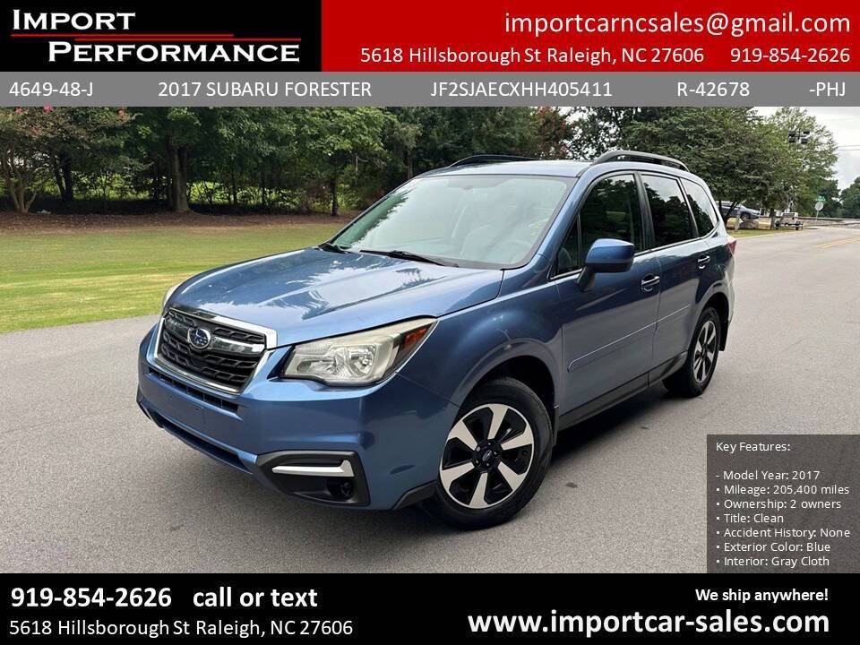 2017 Subaru Forester 2.5i Premium — SUV — 205,400 mi — Raleigh, NC