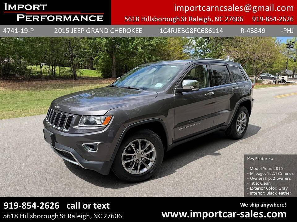 2015 Jeep Grand Cherokee Limited