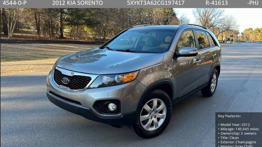 2012 Kia Sorento LX — SUV — 146,300 mi — Raleigh, NC