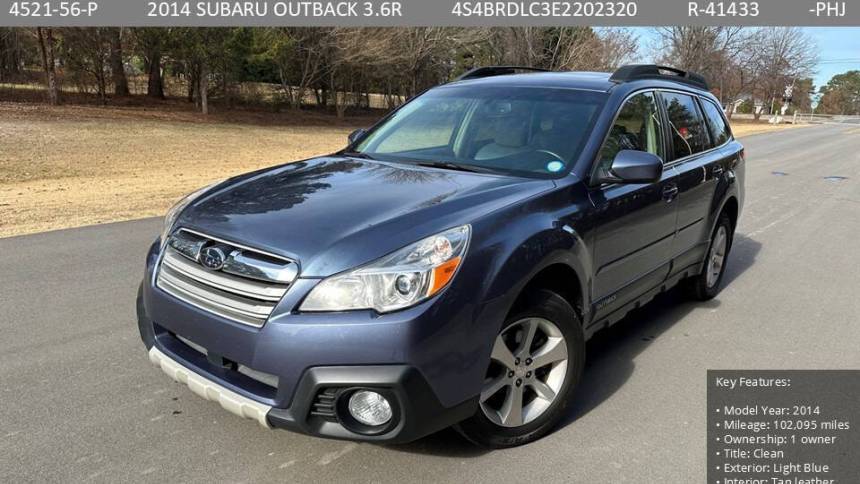 2014 Subaru Outback 3.6R Limited — SUV — 102,200 mi — Raleigh, NC