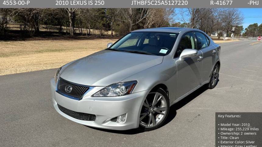 2010 Lexus IS IS 250 — Sedan — 255,229 mi — Raleigh, NC